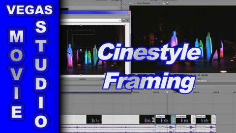 How to Frame Video to 2.39:1 Cinema Widescreen using Vegas Movie Studio