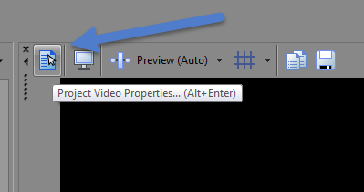 Project Properties button
