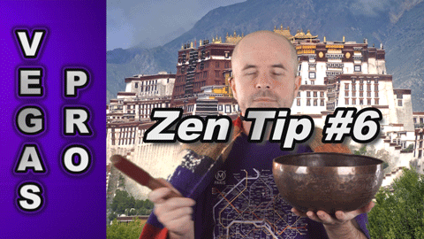 Zen Tip #6: How to Synchronise Audio and Video in Sony Vegas